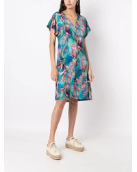 Lygia & Nanny - Kleid Mit V-Ausschnitt - Lyst