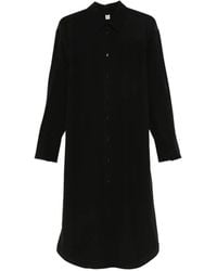 TOTEME - Silk Shirt Midi Dress - Lyst