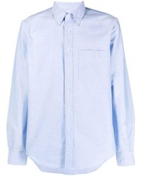 Aspesi - Long-sleeve Patch-pocket Shirt - Lyst