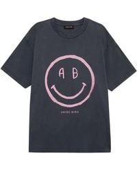 Anine Bing - Cade Tee Smiley - Lyst