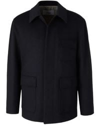Lardini - Button-Fastening Pocket-Detail Jacket - Lyst