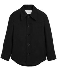 Ami Paris - Wool Button-Down Jacket - Lyst
