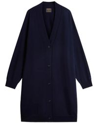 Woolrich - Fine-Knit Virgin Wool Cardigan - Lyst