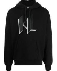 Karl Lagerfeld - Logo-Print Cotton Hoodie - Lyst