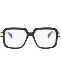 Balmain - Brille Mit Eckigem Gestell - Lyst