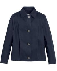 Barrie - Button-Fastening Cotton Raincoat - Lyst