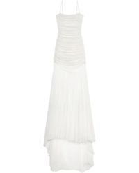Blumarine - Vestido de fiesta con diseño fruncido - Lyst