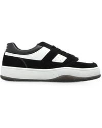 DIESEL - S-D-Long Low Leather Low-Top Sneakers - Lyst