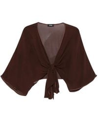 Dixie - Blouse À Fermeture Nouée - Lyst