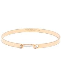 Nouvel Heritage - 18Kt Rose Business Meeting Mood Diamond Bangle - Lyst