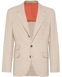 Brunello Cucinelli - Notched-Lapels Blazer - Lyst