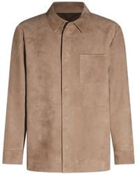 Canali - Chaqueta Con Bolsillo En El Pecho - Lyst