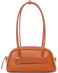 Coccinelle - Pebble Leather Shoulder Bag - Lyst