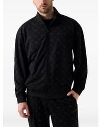 Guess - Logo-Monogram Zip-Up Jacket - Lyst