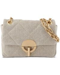 Vanessa Bruno - Linen Quilted Shoulder Bag - Lyst