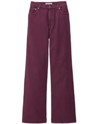 Ba&sh - Logo-Engraved Rivet Jeans - Lyst
