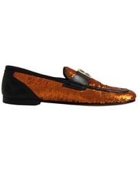 Dolce & Gabbana - Ariosto Sequin-Embellished Loafers - Lyst