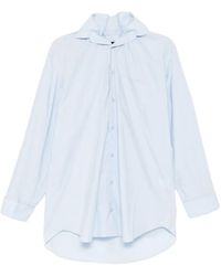 ALAINPAUL - Elasticated Collar Shirt - Lyst
