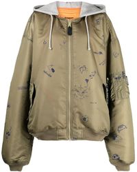 Vetements - Bomber con stampa doodle - Lyst