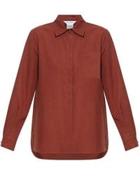 Max Mara - Camisa Con Botón En El Bolsillo - Lyst