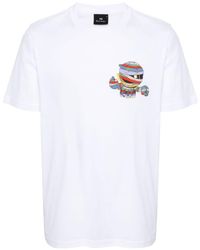 PS by Paul Smith - T-shirt Met Print - Lyst