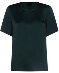 Antonelli - Satin-Finish Short-Sleeve T-Shirt - Lyst