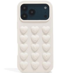 Bimba Y Lola - Iphone 17 Pro Max Heart-Embossed Case - Lyst