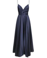 Blanca Vita - Maxi Bow-Detail Pleated Dress - Lyst