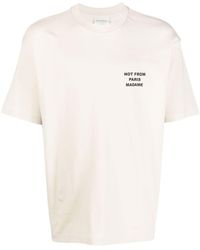 Drole de Monsieur - Slogan Cotton T-shirt - Lyst