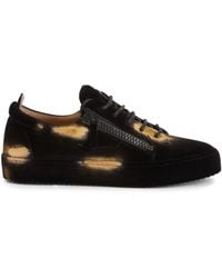 Giuseppe Zanotti - Gail Suede Sneakers - Lyst
