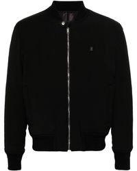 Givenchy - 4g-motif Wool Bomber Jacket - Lyst