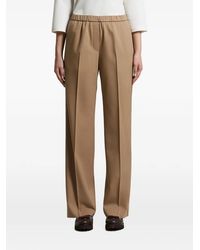 Peserico - Piped-Trim Elasticated-Waistband Trousers - Lyst