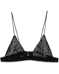 Golden Goose - Crochet Top With Crystals - Lyst