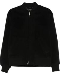 Lardini - Zip-Front Bomber Jacket - Lyst