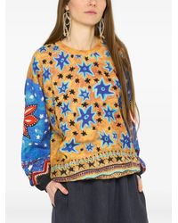 Anntian - Star-Flower Wool Sweater - Lyst