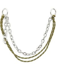DIESEL - Chain-D Charms Keyrings - Lyst