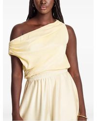 Diarrablu - Alba One-Shoulder Draped Top - Lyst
