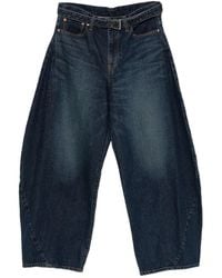 Sacai - Belted Jeans - Lyst