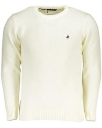 U.S. Grand - Embroidered-Logo Crew-Neck Sweatshirt - Lyst