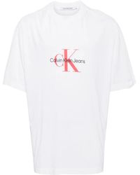 Calvin Klein - Logo-Printed T-Shirt - Lyst