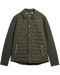 Barbour - Knowle Quilted Sweatshirt - Lyst