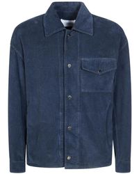 Paolo Pecora - Corduroy Press-Stud Shirt - Lyst