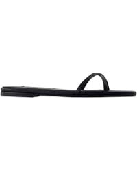TOTEME - Crossover Leather Sandals - Lyst