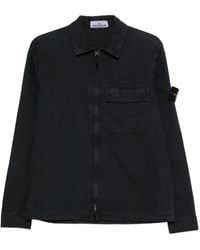 Stone Island - Zip Pocket Shirt Jacket - Lyst