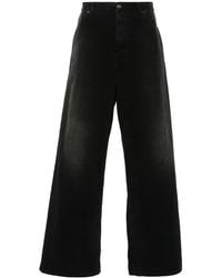 Balenciaga - baggy Wide-leg Jeans - Lyst