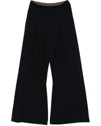 Max Mara - Broek Met Elastische Tailleband - Lyst