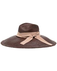 Sensi Studio - Frayed-brim Straw Panama Hat - Lyst