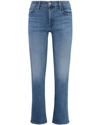 Mother - Vaqueros skinny estilo capri - Lyst
