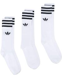 adidas Originals Crew Socks 3-pack in Brown for Men | Lyst Canada