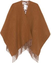 Fendi - Capa Con Detalle De Flecos - Lyst